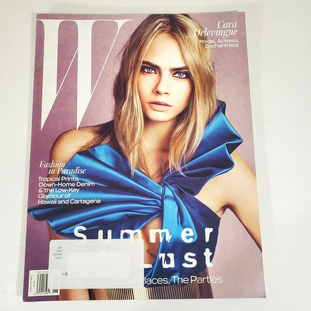Cara Delevingne W Magazine Jun Jul 2016 Hawaii Lady Jean Campbell Sabine Getty